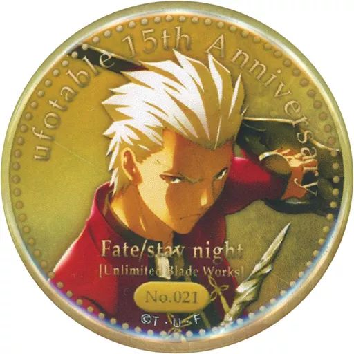 中古】バッジ・ピンズ No.021 アーチャー/エミヤ(Fate/stay night
