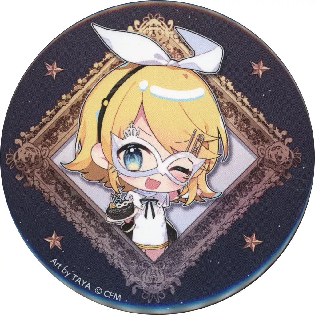 中古】バッジ・ピンズ 鏡音リン(デフォルメ) 「初音ミクシンフォニー