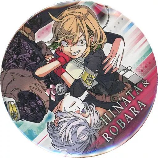 中古】バッジ・ピンズ 日向陽夏＆炉薔薇(火戸薔薇彦) 「怪物事変