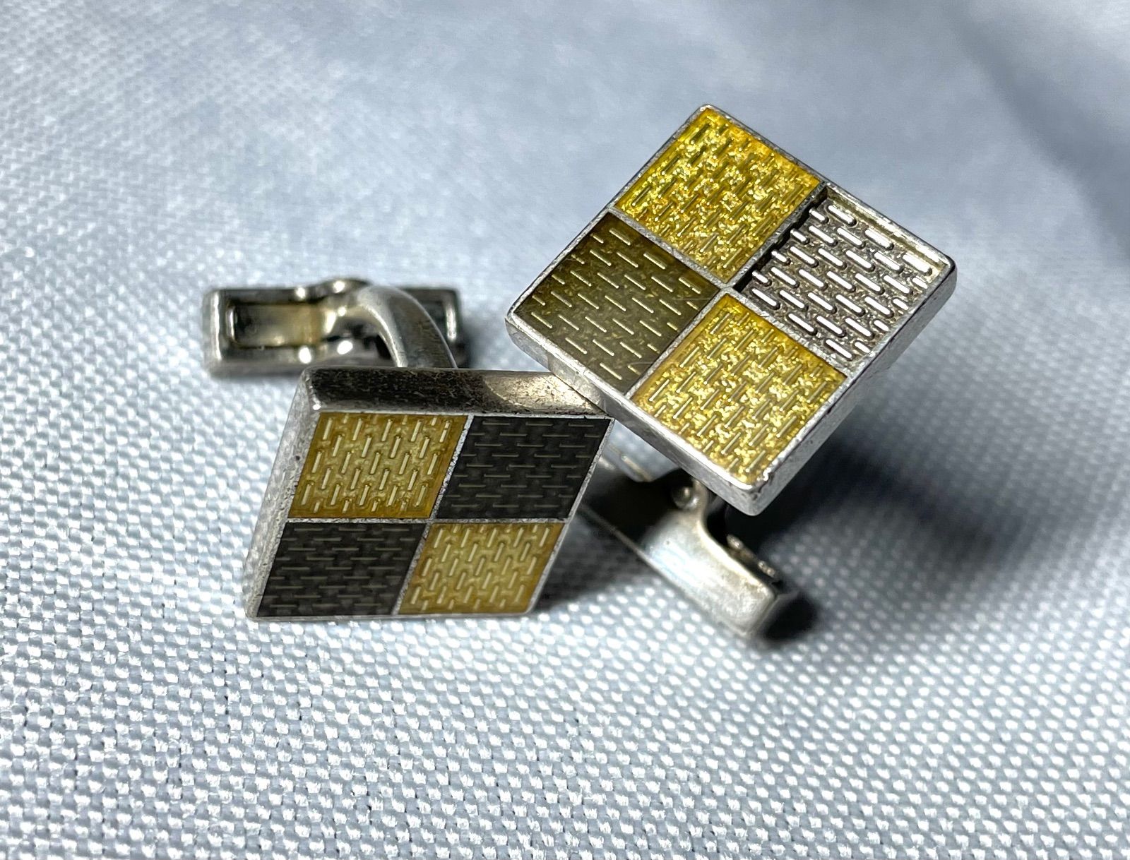 LOUIS VUITTON ルイヴィトン ダミエ LV ブトン ドゥ マンシェット