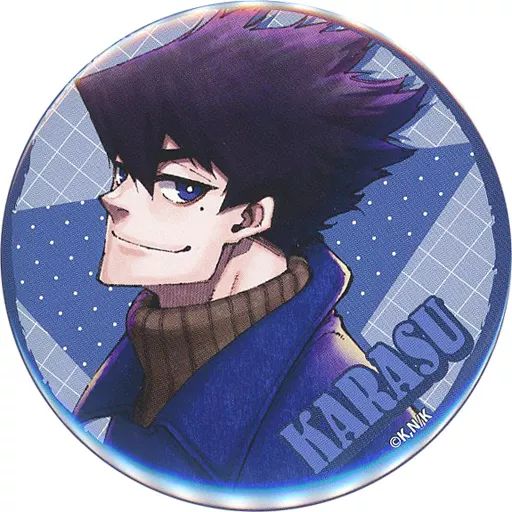 中古】バッジ・ピンズ 烏旅人 75mm缶バッジ 「ブルーロック 当たり付き