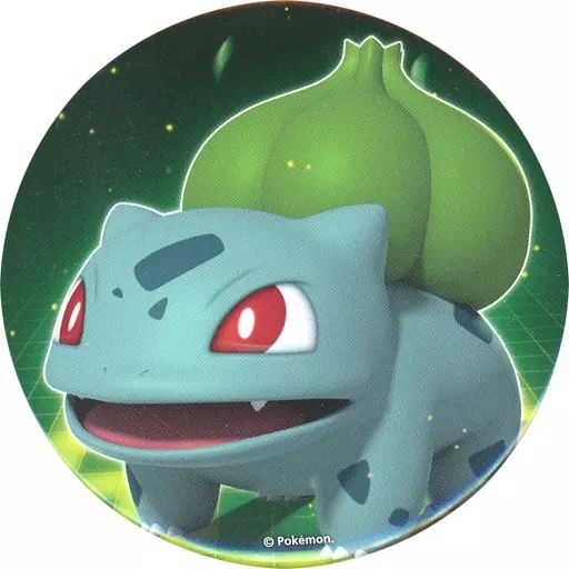 中古】バッジ・ピンズ 001.フシギダネ ビッグ缶バッジ