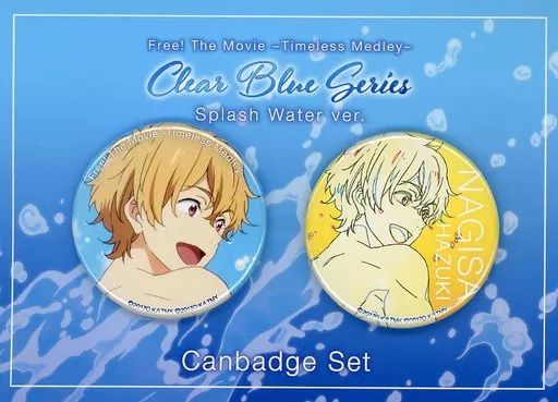 中古】バッジ・ピンズ 葉月渚 Clear Blue Series -Splash Water ver