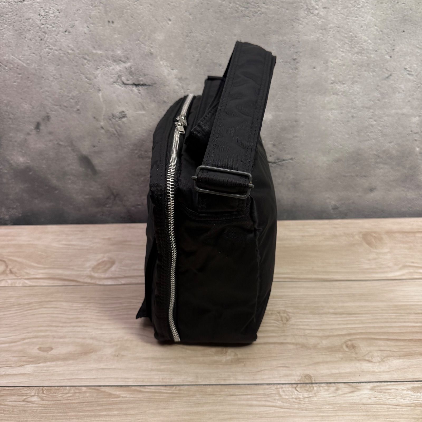 ✨PORTER ポーター タンカー ショルダーバッグ ブラックL ナイロン 2層