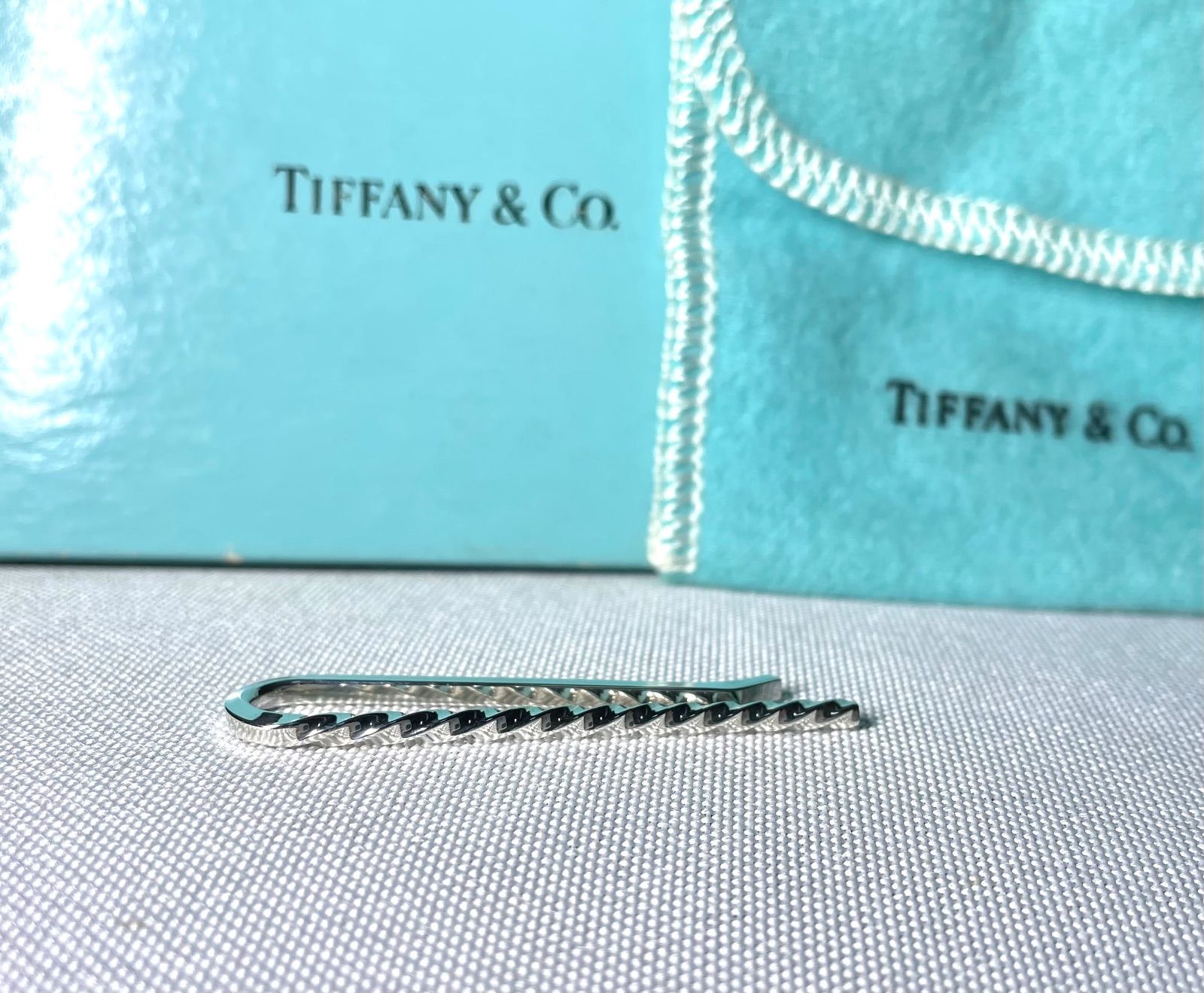 美品 希少 TIFFANY ティファニー スターリングシルバー ツイスト