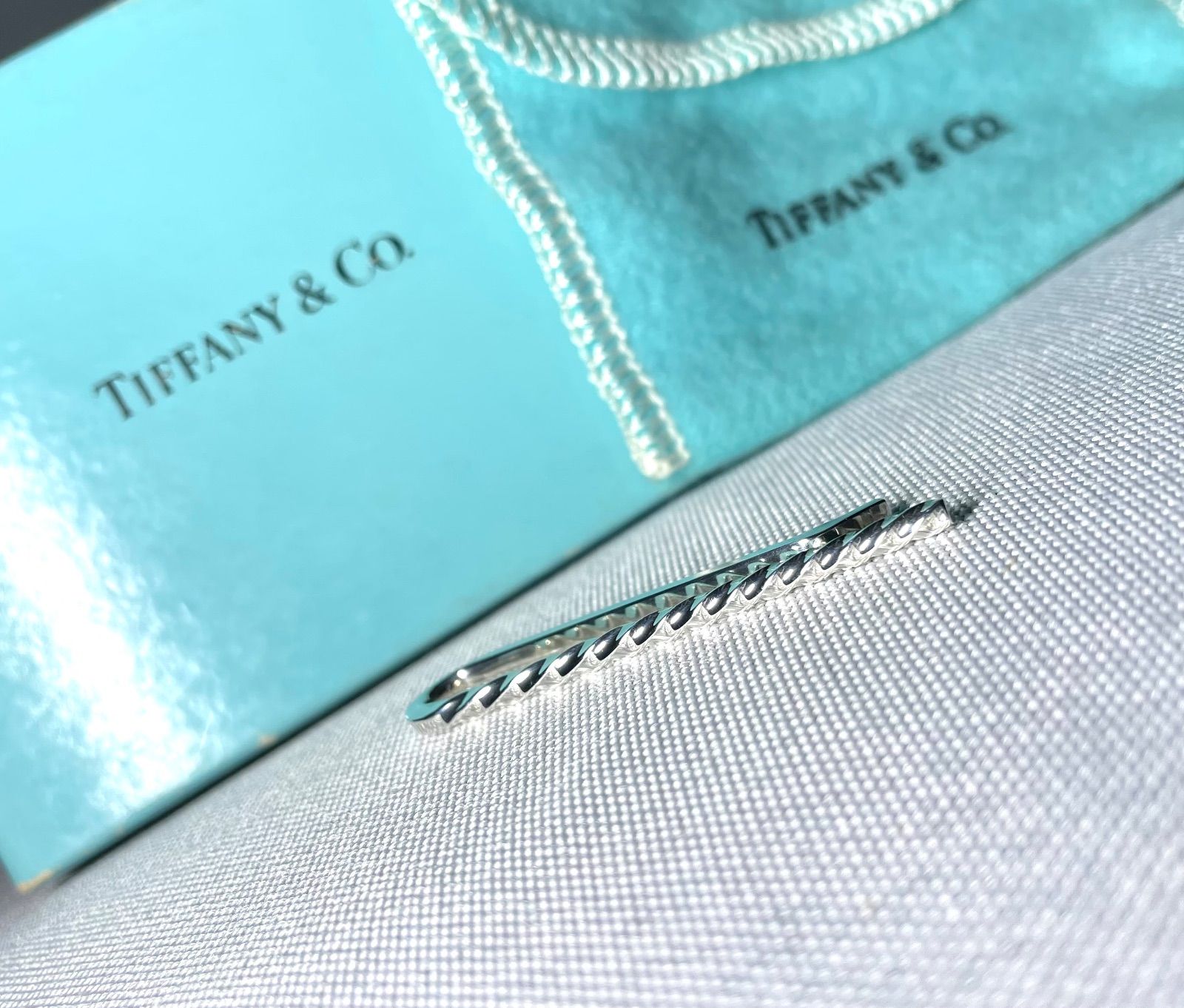 美品 希少 TIFFANY ティファニー スターリングシルバー ツイスト