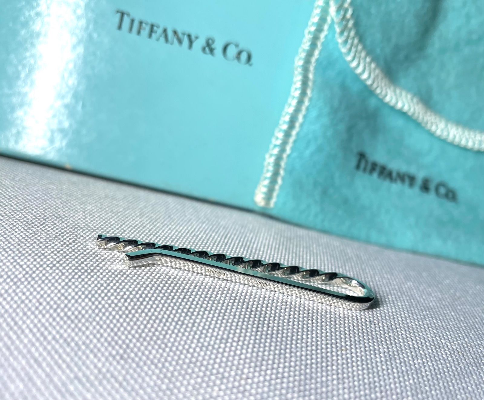 美品 希少 TIFFANY ティファニー スターリングシルバー ツイスト