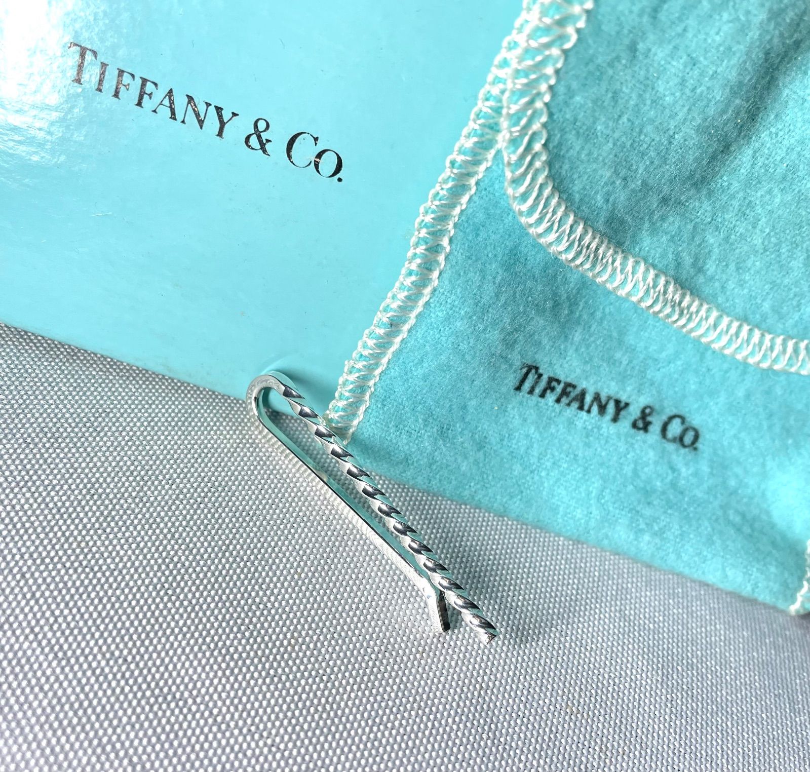 美品 希少 TIFFANY ティファニー スターリングシルバー ツイスト