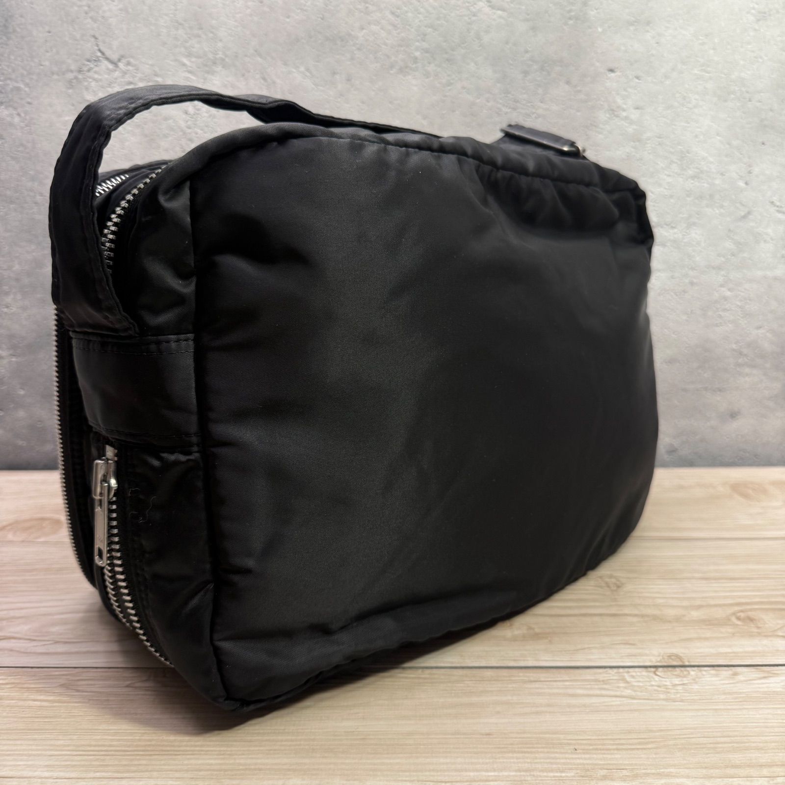 PORTER TANKER XL／ショルダーバッグ】ブラック／大容量モデル／まち