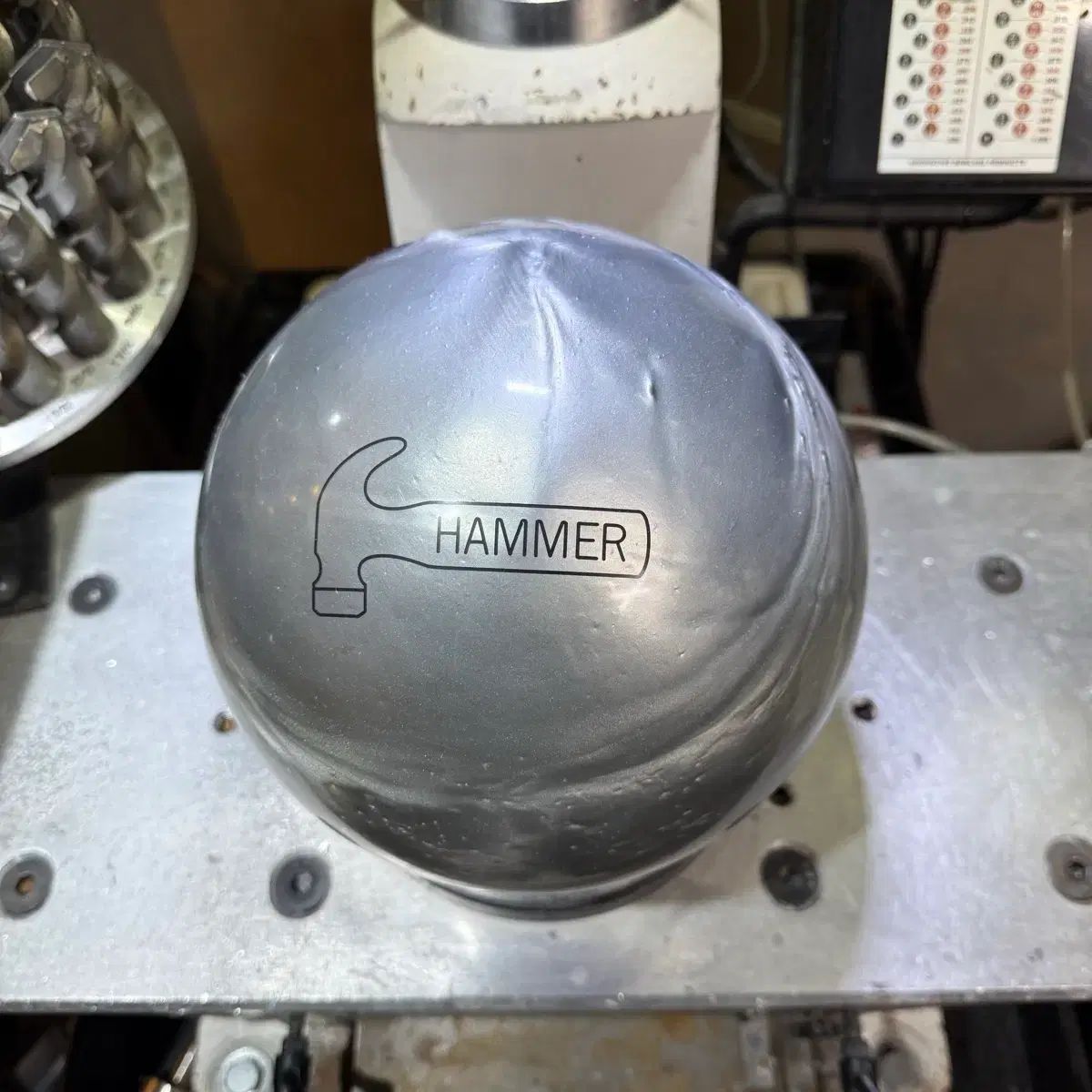 ジコウビ イベント HAMMER ハンマー - black widow ブラックウィドウ スペア シルバー 14パウンド 球