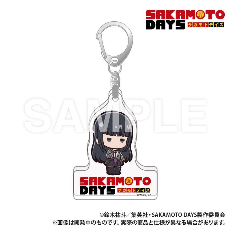 新品/公式】SAKAMOTO DAYS_ダイカットアクリルキーホルダー ぷちきゅん