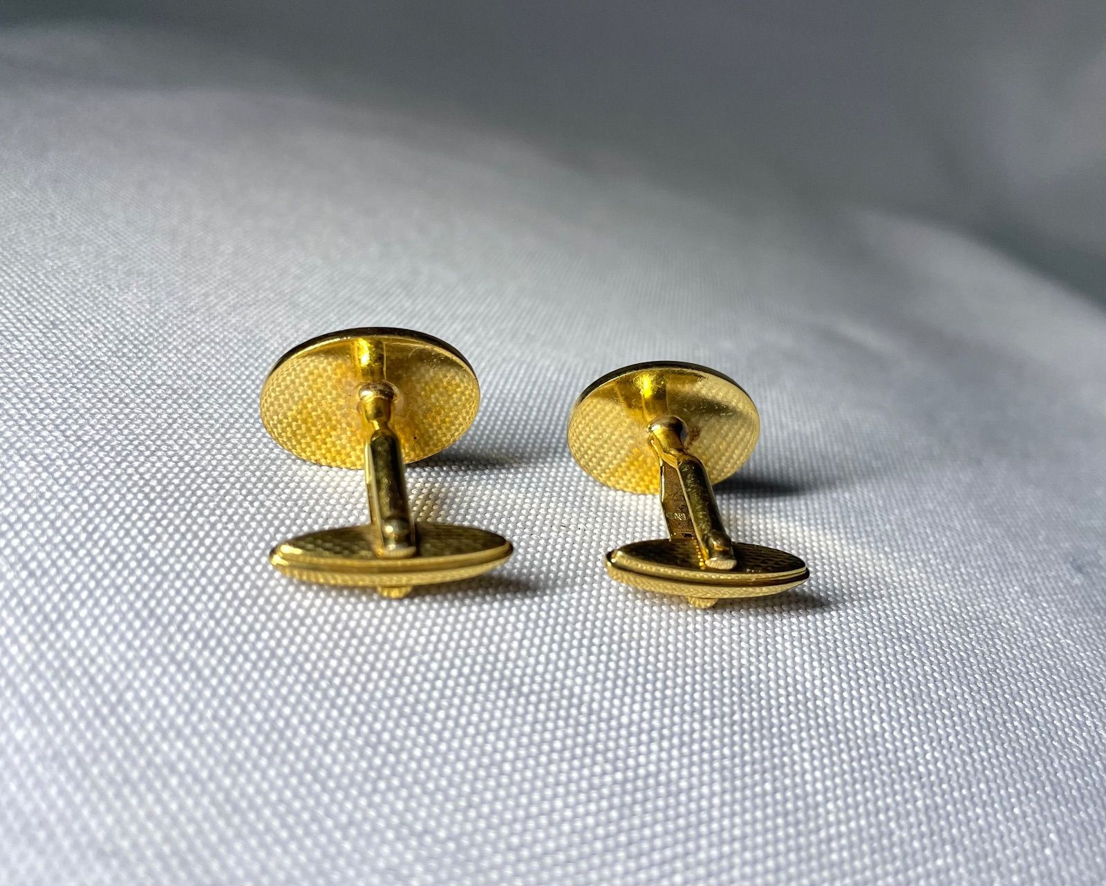 dunhill ダンヒル dロゴ＆パターンライン ブラック＆ゴールド