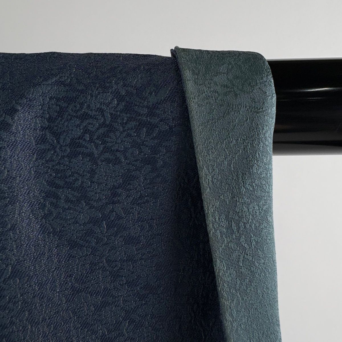  男着物 身丈142 cm 裄丈68 5 M 袷 付下げ 菱 草花 青灰色 正絹 着物 着物 浴衣