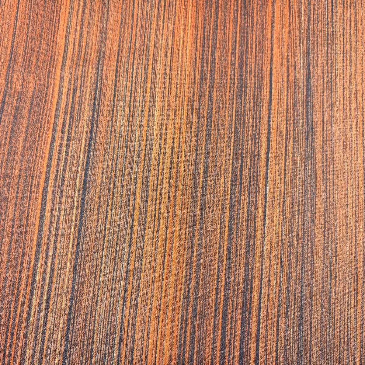 反物 秀品 小紋 縞 かげろう染 オレンジ 正絹