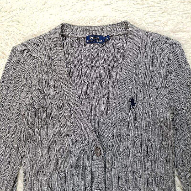 美品 POLO RALPH LAUREN ポロラルフローレン ケーブルニット 