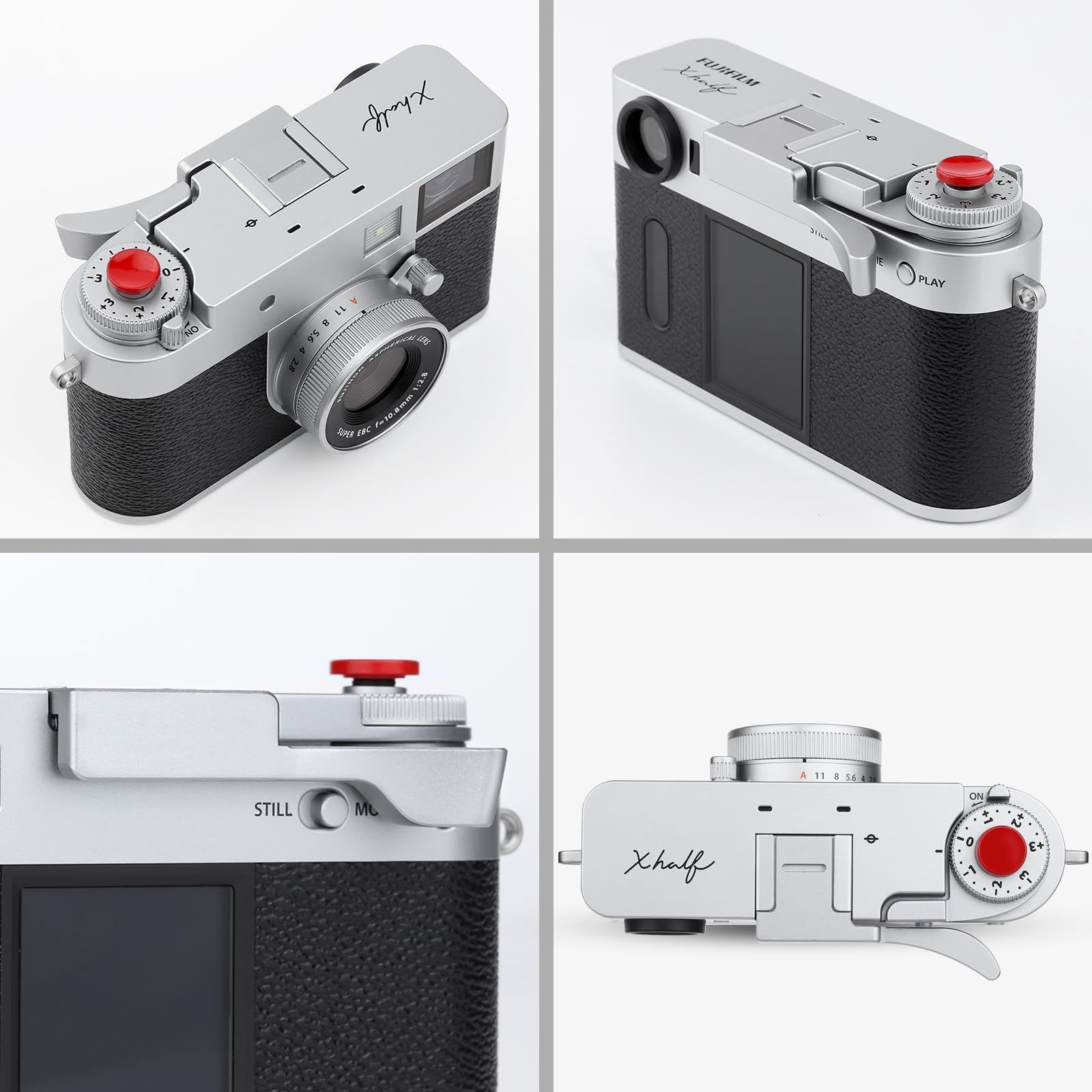 特価商品】メタル サムアップグリップ 富士フイルム X ハーフカメラ