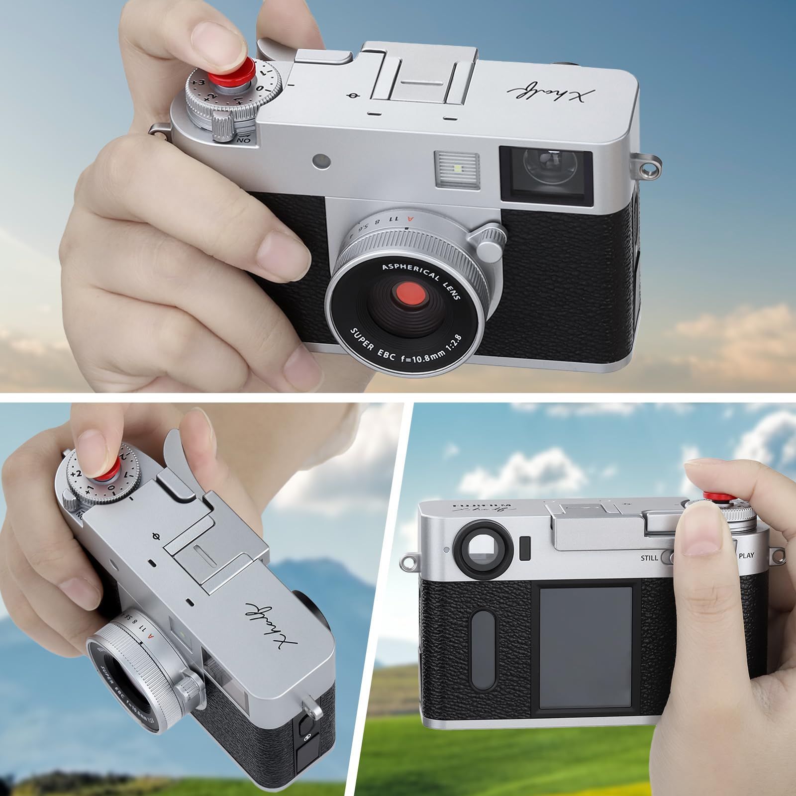 特価商品】メタル サムアップグリップ 富士フイルム X ハーフカメラ