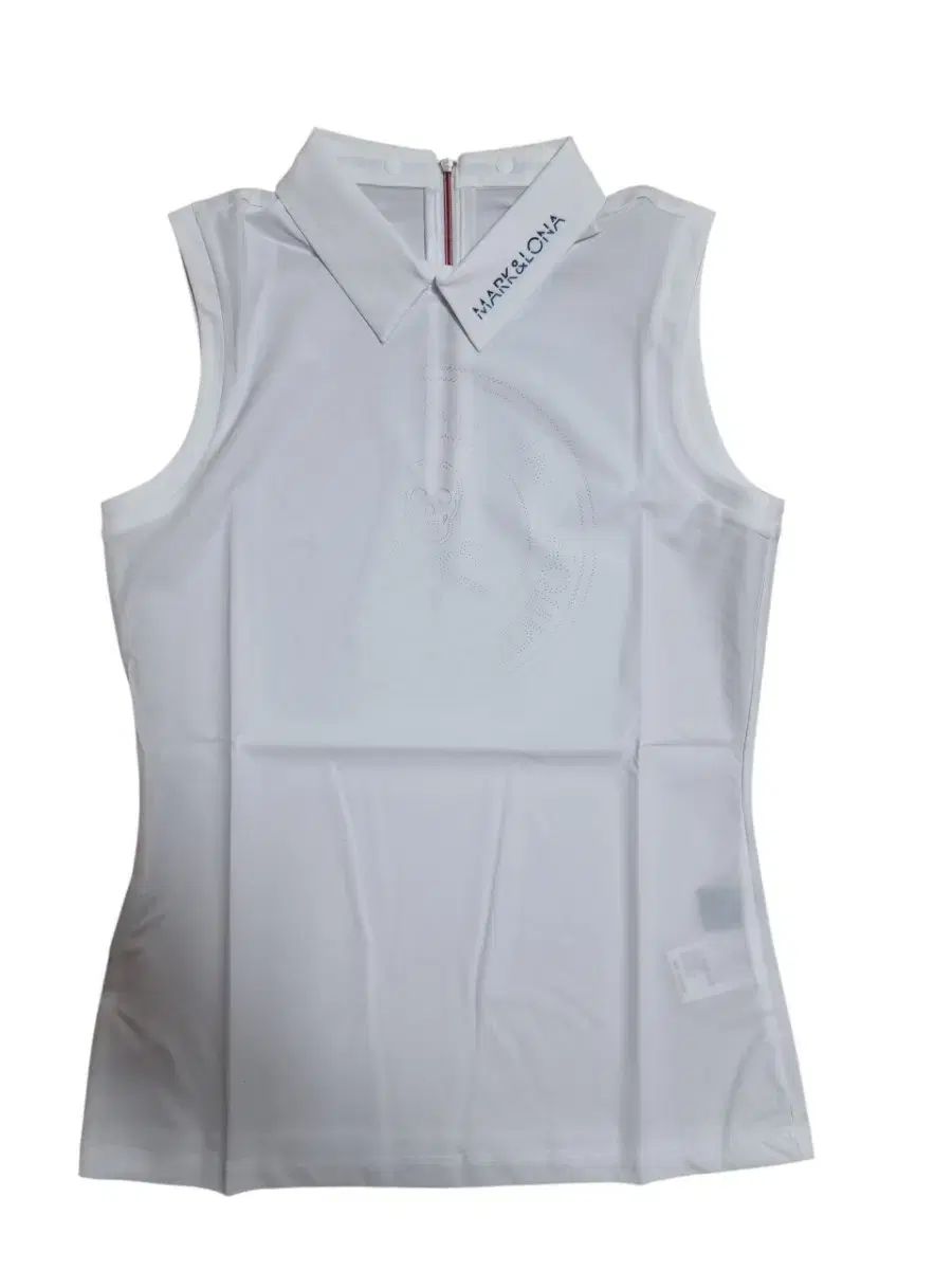 MARK - LONA マークアンドロナ 白 スカル ノースリーブ ゴルフウェア