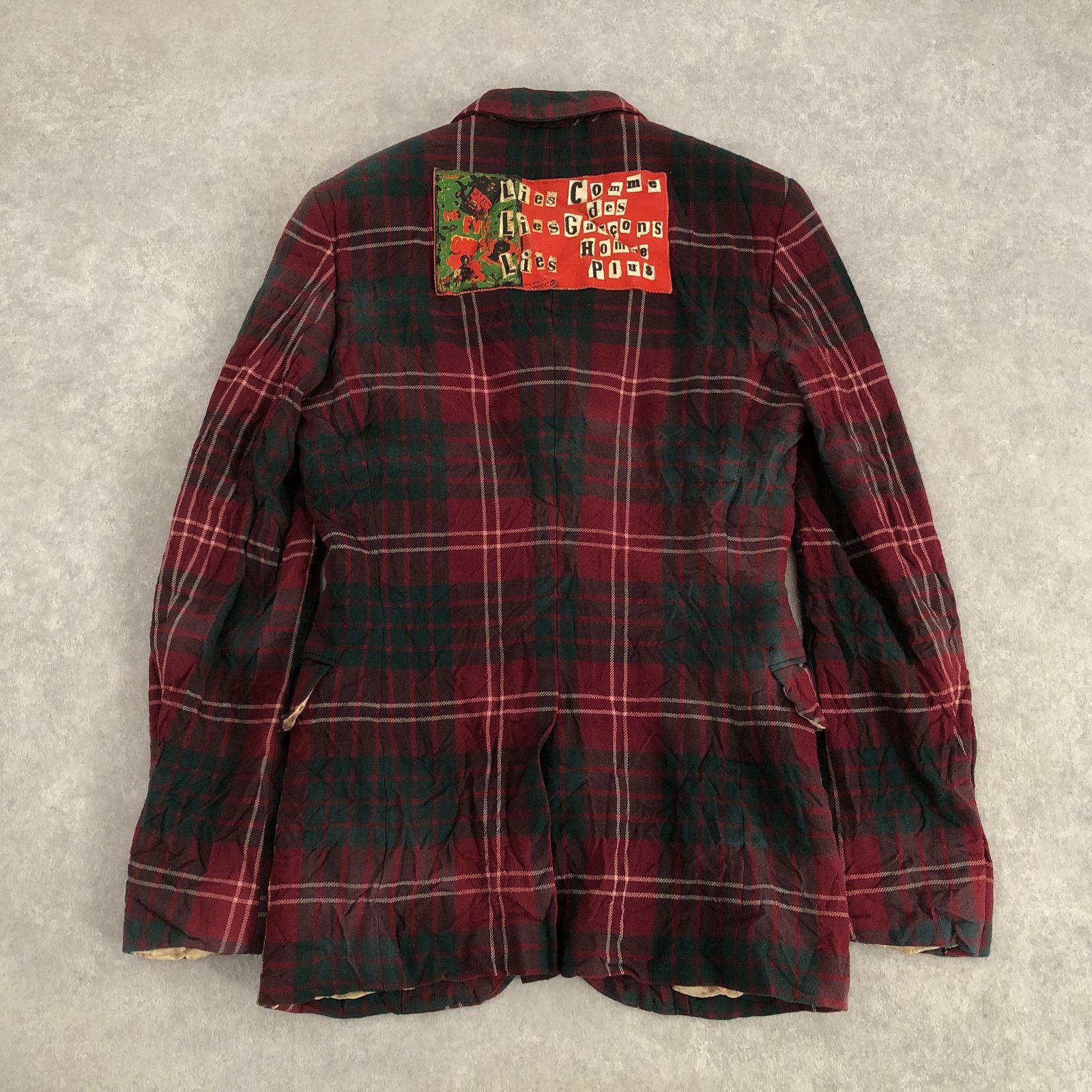 COMME des GARCONS HOMME PLUS 08AW タイムフォーマジック期 タータン