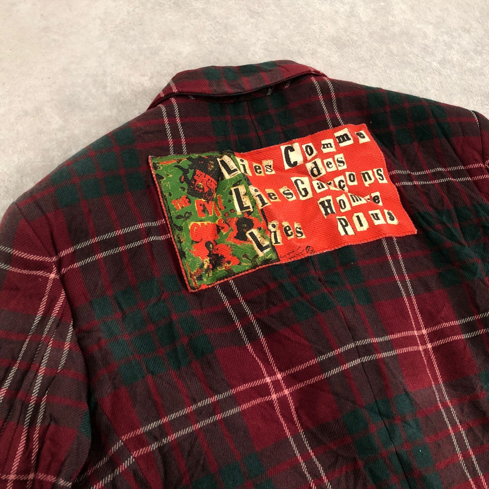 COMME des GARCONS HOMME PLUS 08AW タイムフォーマジック期 タータン