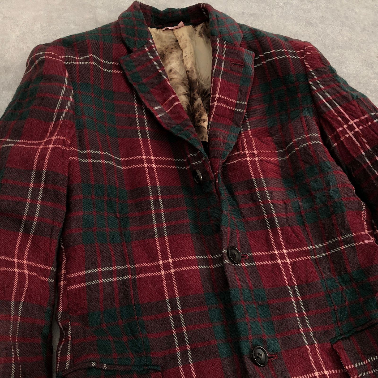 COMME des GARCONS HOMME PLUS 08AW タイムフォーマジック期 タータン