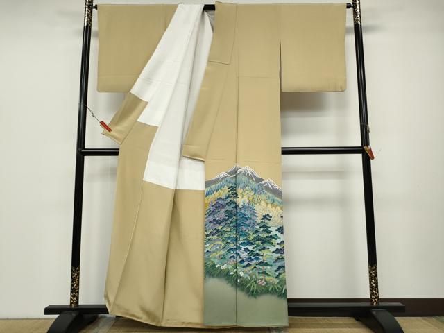 平和屋着物 豪華色留袖 友禅 作家物 彩賀旅情 正絹 ut