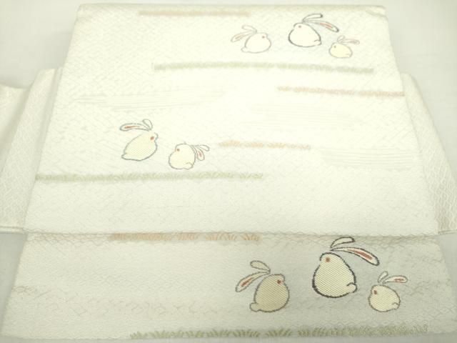 平和屋着物●ワンタッチつけ帯　兎　正絹　逸品　DAAZ0930ps 平和屋着物○ワンタッチつけ帯 兎 正絹 逸品 DAAZ0930ps - メルカリ