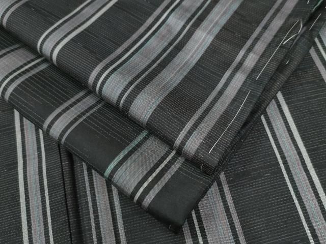 平和屋着物○上質な紬 間道 黒地 正絹 逸品 未使用 CAAZ3780yc - メルカリ