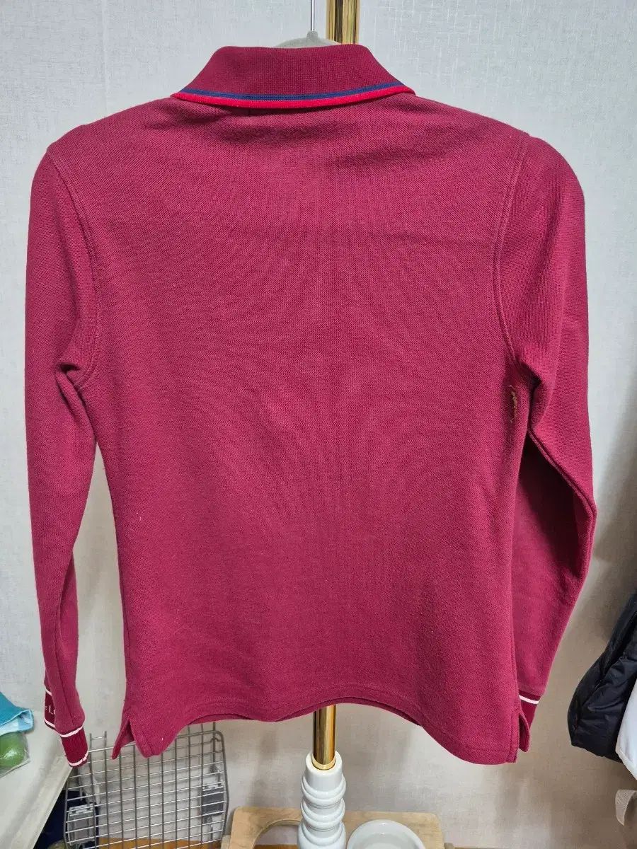 MARK - LONA マークアンドロナ レディース ゴルフウェア 長袖 Tシャツ バーガンディ