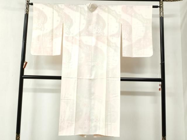 平和屋着物 長襦袢 袷 作家物 嵯峨野 もみじ染 辻が花地紋 暈し染め 正絹 yc