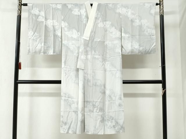 平和屋着物 長襦袢 無双仕立て 舞葉地紋 暈し染め やまと誂製 正絹 yc