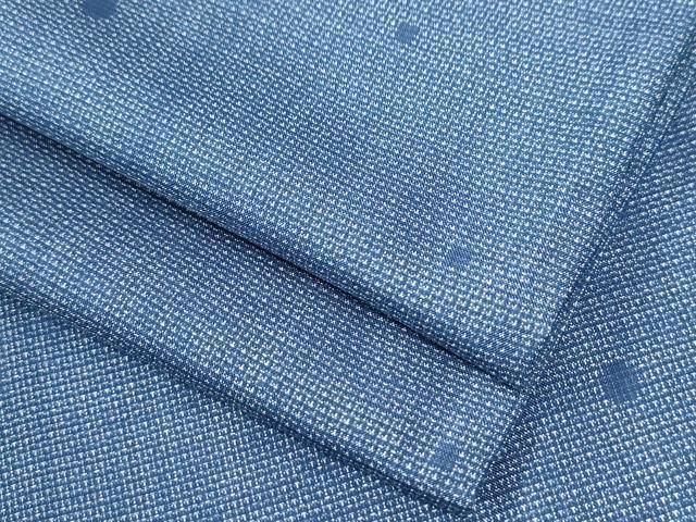 平和屋着物○本場大島紬 160亀甲 水玉 総詰め 正絹 逸品 CAAZ3929yc