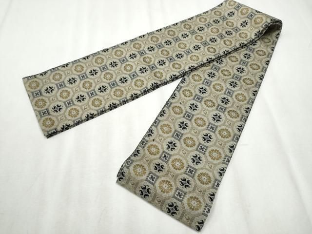 平和屋着物 半幅帯 蜀江花文 正絹 hy