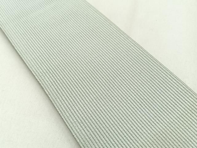 平和屋着物 男性 本場筑前博多織 角帯 縞 正絹 hj