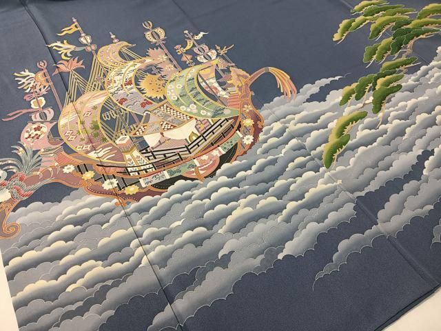 色留袖 宝船