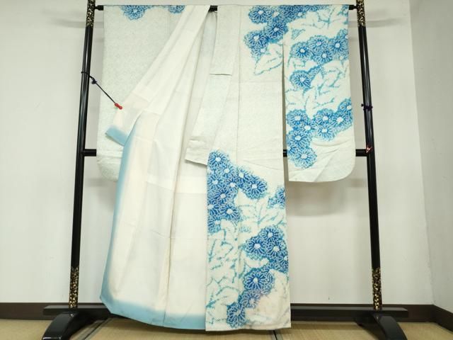 平和屋着物 豪華振袖 総絞り 舞花文 正絹 ud