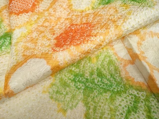 平和屋着物○豪華振袖 総絞り 草花文 正絹 逸品 DAAZ7315ud - メルカリ