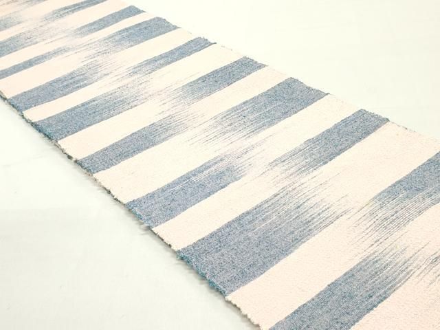 平和屋着物○紅花紬 米沢 八寸名古屋帯 紬地 草木染 猪俣尚紅作 霞横段