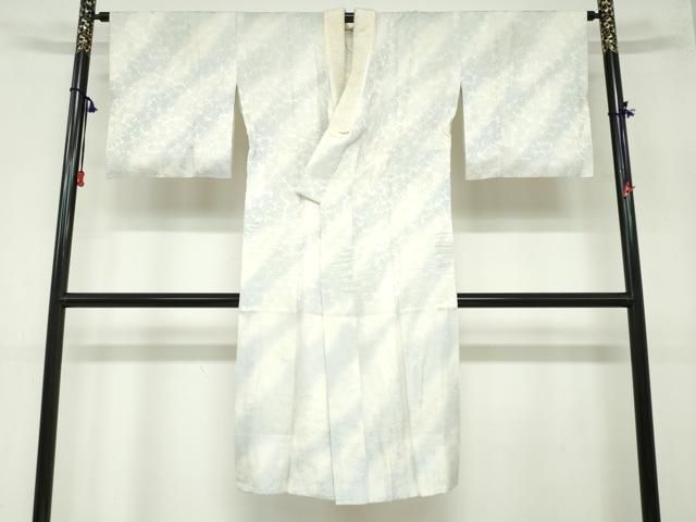 平和屋着物 長襦袢 無双仕立て 花尽くし地紋 暈し染め 正絹 ud