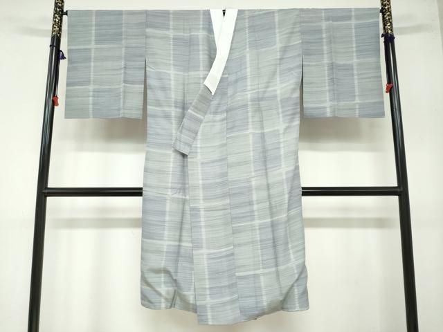 平和屋着物●長襦袢　袷　変わり格子文　正絹　逸品　DAAZ7328ud 平和屋着物○長襦袢 袷 変わり格子文 正絹 逸品 DAAZ7328ud