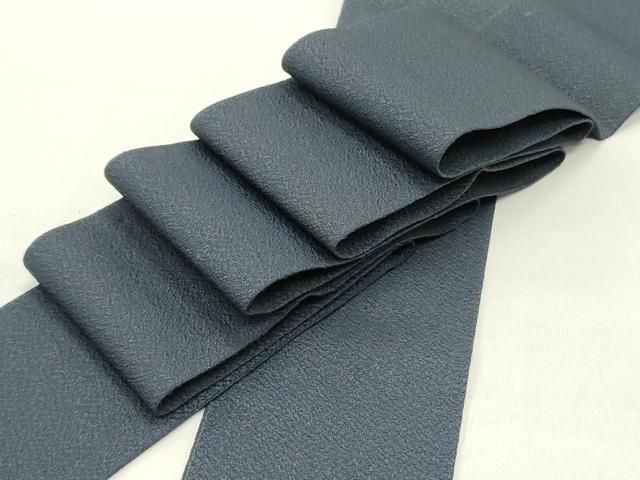 平和屋着物 男性 角帯 霞文 正絹 ob