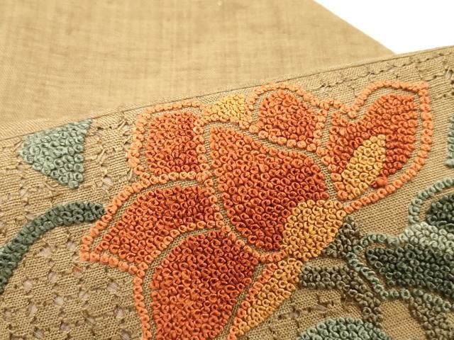 平和屋着物○中国三大刺繍 スワトウ刺繍 汕頭刺繍 相良刺繍 総刺繍 九