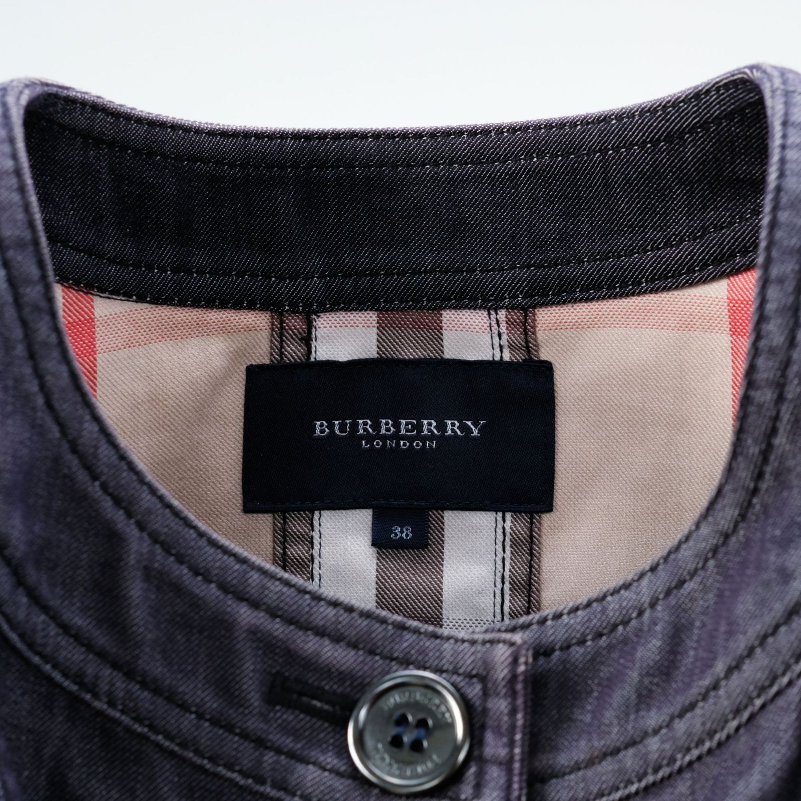 美品】BURBERRY バーバリーブルーレーベル ノバチェック ジャケット