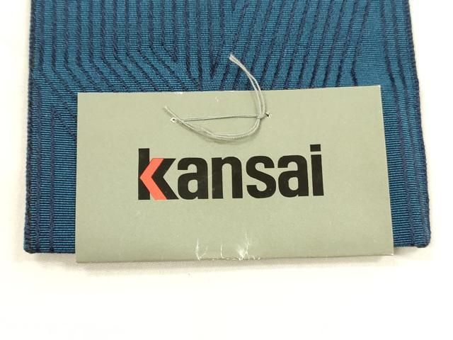 平和屋着物●世界的ファッションデザイナー　山本寛斎　kansaiブランド　男性　角帯　抽象文様　DABA0403cm 平和屋着物○世界的ファッションデザイナー 山本寛斎 kansaiブランド
