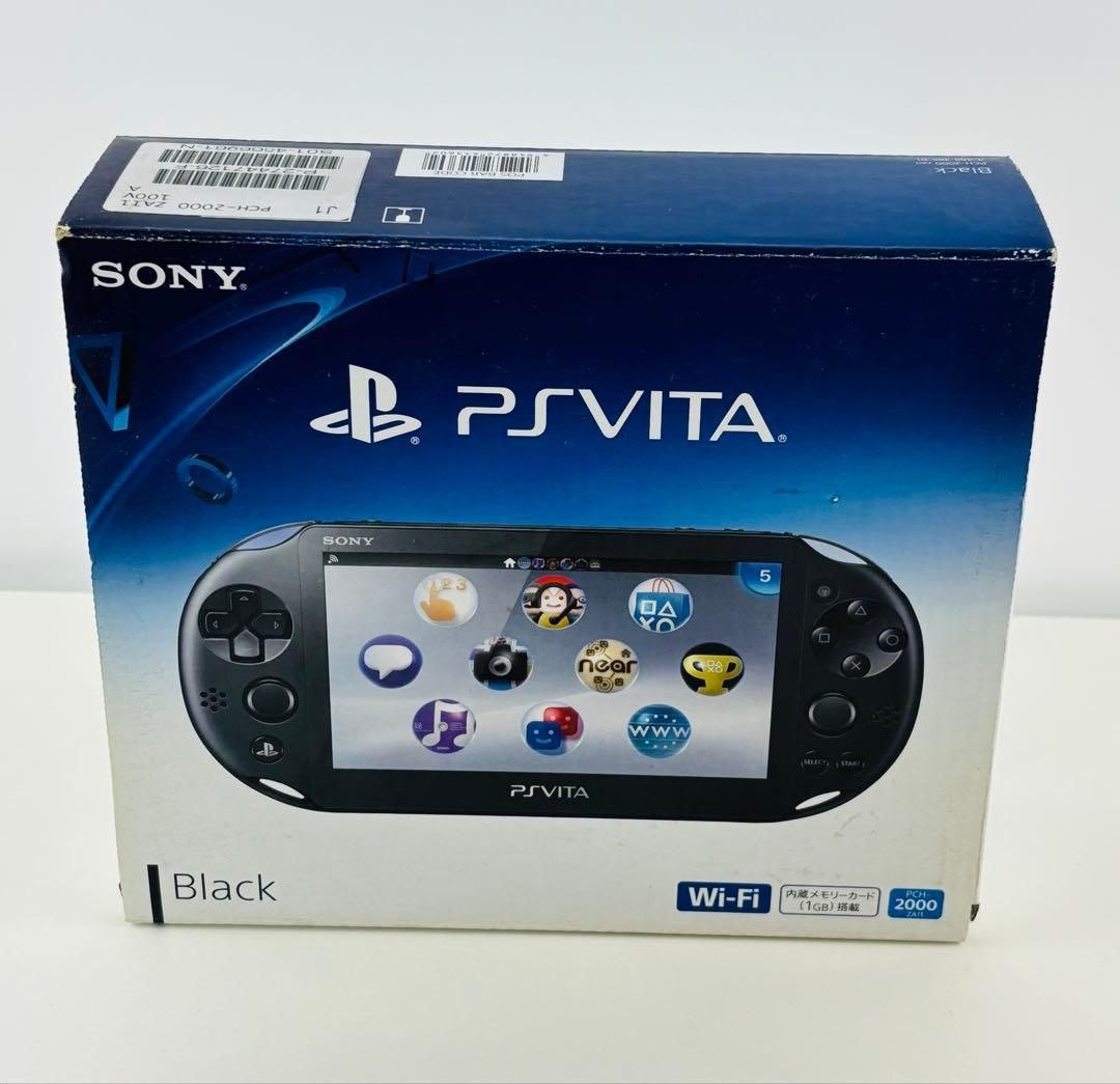 PSVITA PCH 2000 ブラック プレイステーションヴィータ