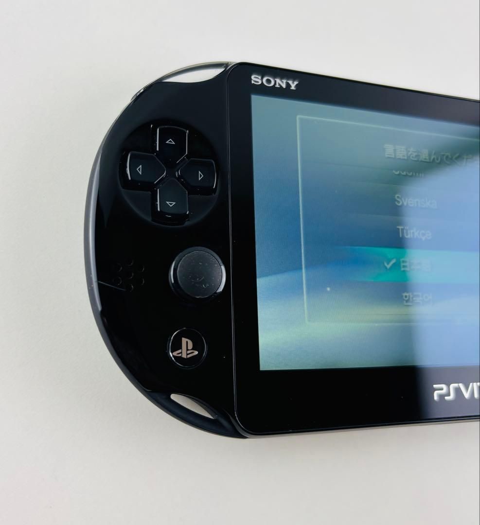 PSVITA PCH 2000 ブラック プレイステーションヴィータ