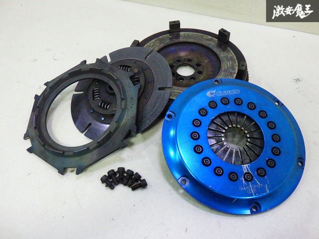 シルビア　強化クラッチ　S14 クスコ　スーパーシングルクラッチ　ニッサン CUSCO クスコ OS技研 シングルプレート プッシュ式 強化 クラッチ S14