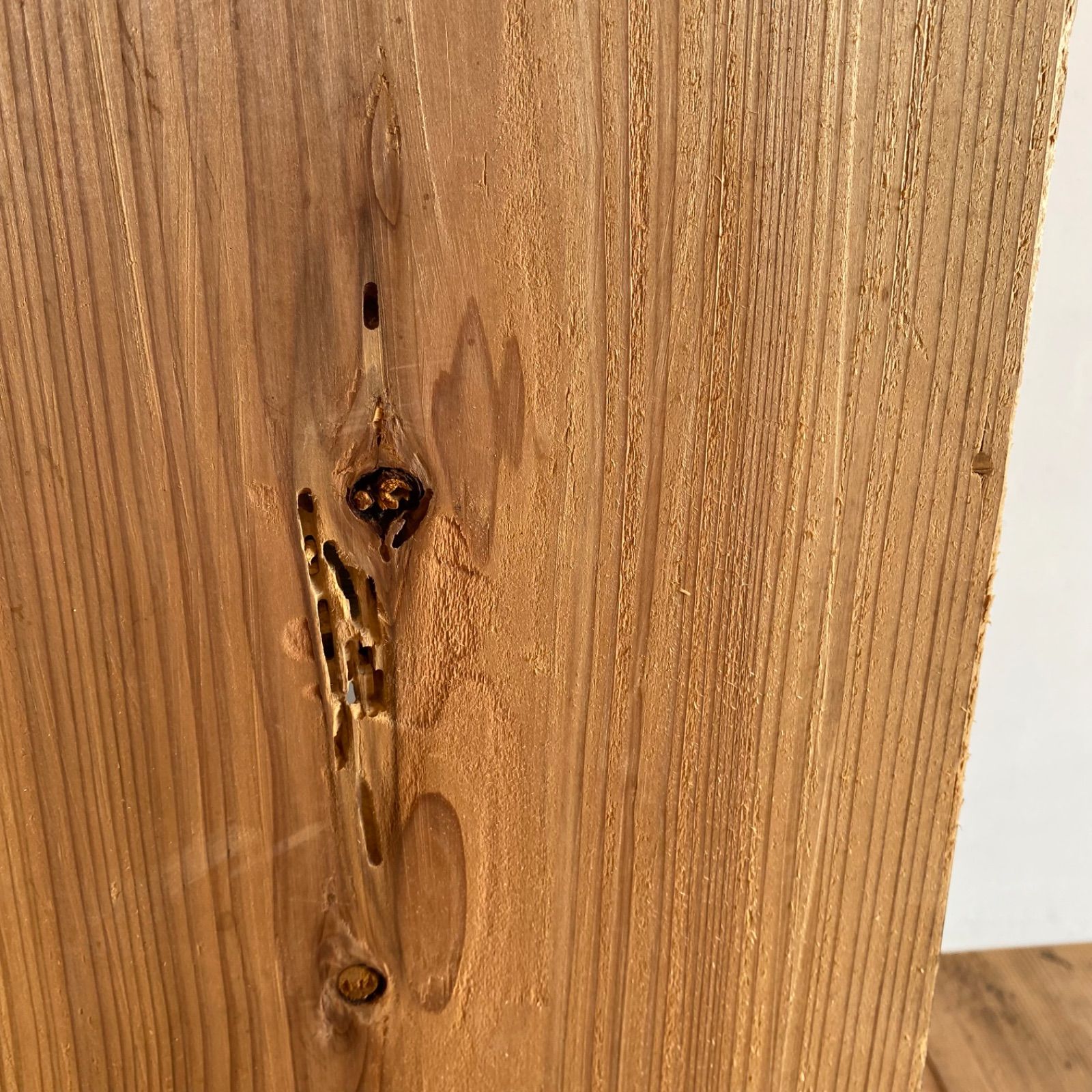 アンティーク 仕切り棚 チェスト 食器棚 書類棚 無垢材 無塗装 y330