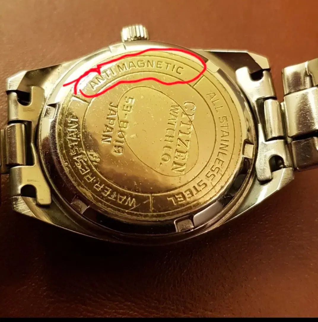 1970年代 シチズン 53-8019 : 永久磁石防止(Antimagnetic) - メルカリ