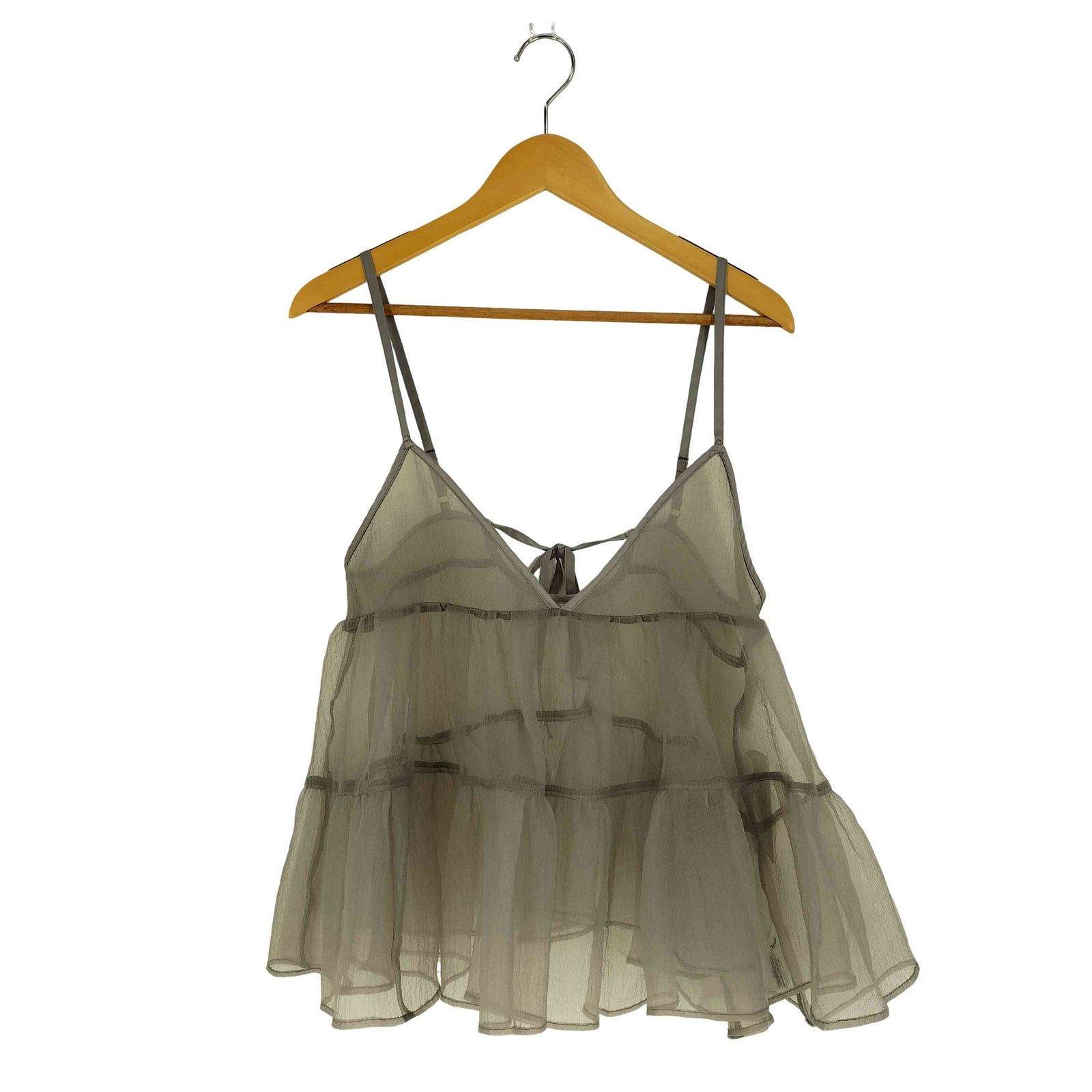 【新品】マイストラーダ　Mystrada オーガンティアードキャミ マイストラーダ mystrada オーガンティアードキャミ レディース JPN